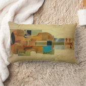 構成されたバイオリン ランバークッション (ブランケット)