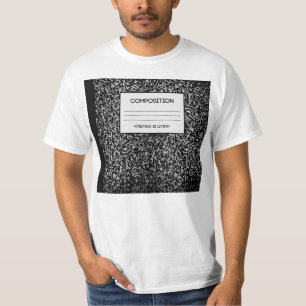 構成のノートのデザイン Tシャツ