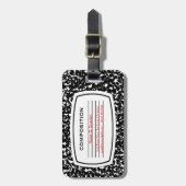 構成の本 ラゲッジタグ (正面縦)