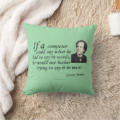 構成のMahler クッション (ブランケット)