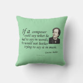 構成のMahler クッション (裏面)