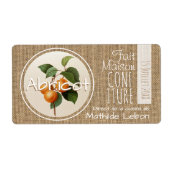 構成アブリコファイットメゾンエチケット水平 ラベル (正面)