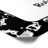 構成ノートブック教室ルールポスター ポスター (角)