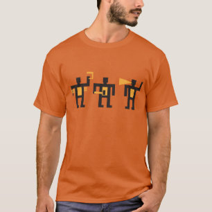 構成主義者のスタイルの小さい人 Tシャツ