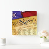 構成時計 スクエア壁時計 (ホーム)