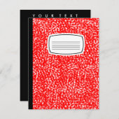 構成書 招待状 (正面/裏面)