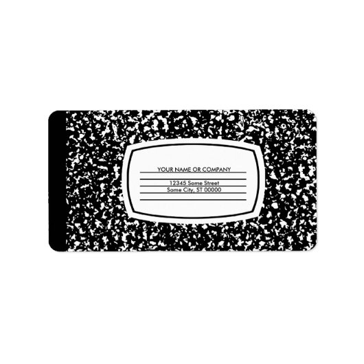 構成本 ラベル (正面)