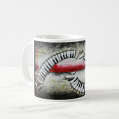 構成衝突のコーヒー・マグ コーヒーマグカップ (正面左)