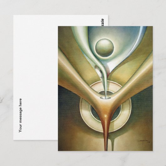 構成18x24 ポストカード (正面/裏面)