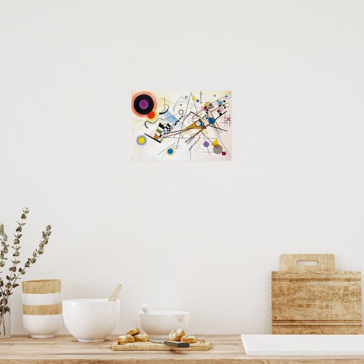 構成8 | Kandinsky | ポスター (キッチン)