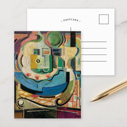 構成 | アルバート・グリーズ ポストカード