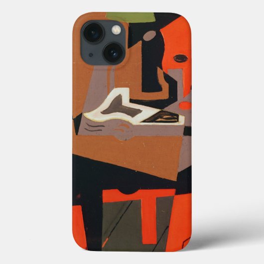 構成(キャンバスの油) Case-Mate iPhoneケース (裏面)