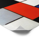 構成、モンドリアン ポスター (角)