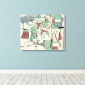 構成， c.1920#コウセイ# キャンバスプリント (インサイチュ (ウッドフロア))