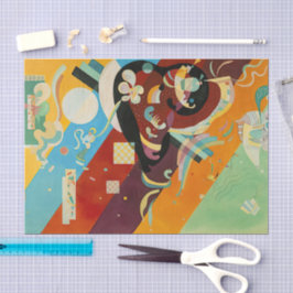 構成IX、ワシリー・カンディンスキー 薄葉紙