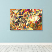 構成VII キャンバスプリント (インサイチュ (ウッドフロア))