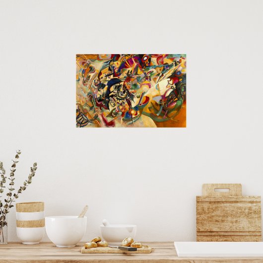 構成VII ポスター (キッチン)