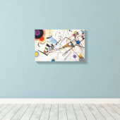 構成VIII キャンバスプリント (インサイチュ (ウッドフロア))