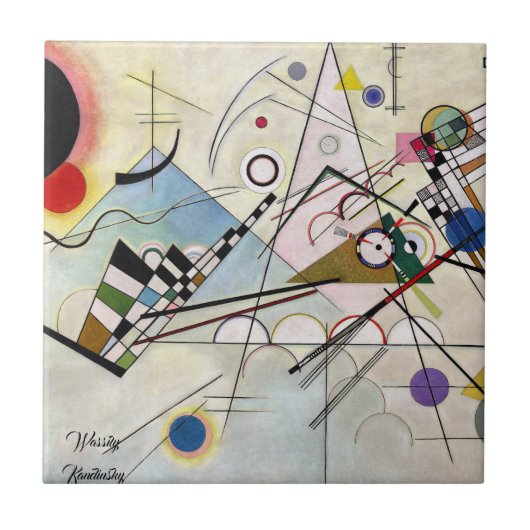 構成VIII タイル (正面)