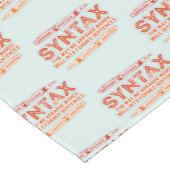 構文おもしろい文構造の文法 ショートテーブルランナー (コーナー)