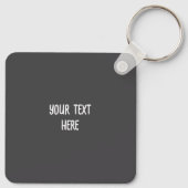 構文のおもしろい鼻の選択 キーホルダー (裏面)