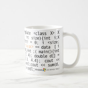 構文法のマグ コーヒーマグカップ