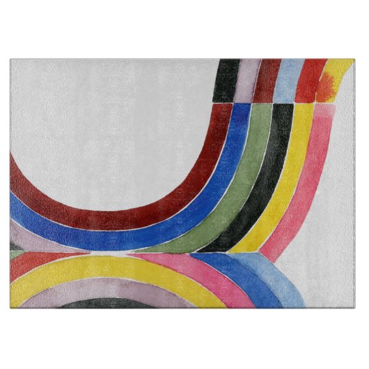 構築済み虹 – 垂直 カッティングボード (正面)