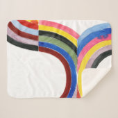 構築済み虹 – 垂直 シェルパブランケット (正面(横))