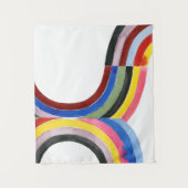 構築済み虹 – 垂直 タペストリー (正面)