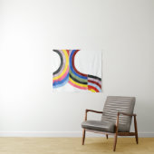 構築済み虹 – 垂直 タペストリー (インサイチュ(横))