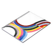 構築済み虹 – 垂直 ノートブック (左側)