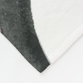 構築済み虹 – 垂直 フリースブランケット (角)