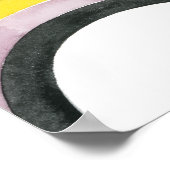 構築済み虹 – 垂直 ポスター (角)