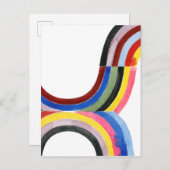 構築済み虹 – 垂直 ポストカード (正面/裏面)