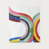 構築済み虹 – 水平 タペストリー (正面)