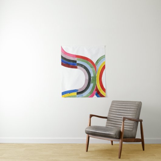 構築済み虹 – 水平 タペストリー (インサイチュ)