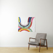 構築済み虹 – 水平 タペストリー (インサイチュ(横))