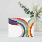 構築済み虹 – 水平 ポストカード (スタンド正面)