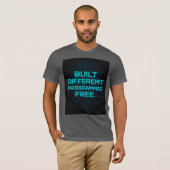 構築違う。プログラムされたフリー。サイバコードシグマ Tシャツ (正面フル)