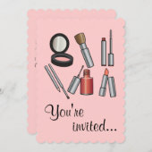 構造のパーティー 招待状 (正面/裏面)