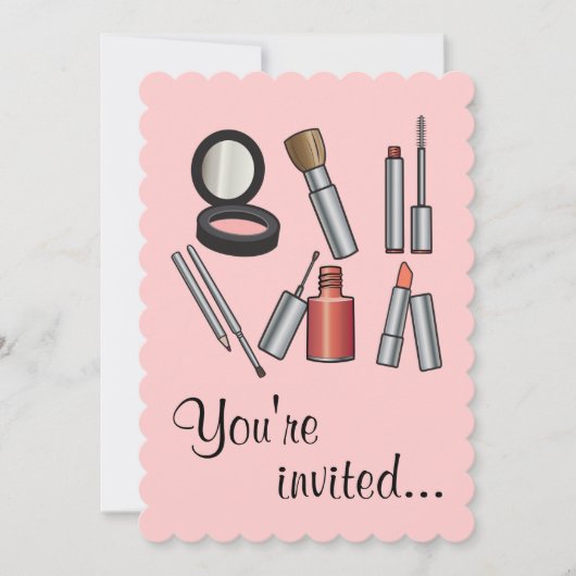 構造のパーティー 招待状 (正面)