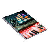 構造のブラシ ノートブック (右側)