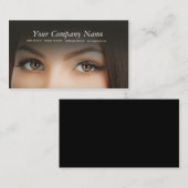 構造の専門家モデル顔の目 名刺 (正面/裏面)