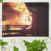 構造の火 キッチンタオル (折り畳み)