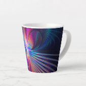 構造の虹彩 カフェラテマグ (右アングル)