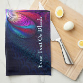 構造の虹彩 キッチンタオル (四つ折り)