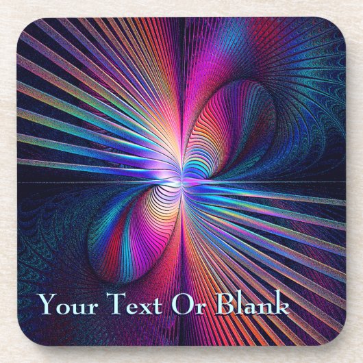 構造の虹彩 コースター (正面)