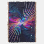 構造の虹彩 スローブランケット (正面縦)