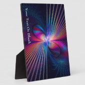 構造の虹彩 フォトプラーク (側面)