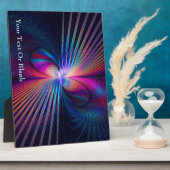 構造の虹彩 フォトプラーク (側面)